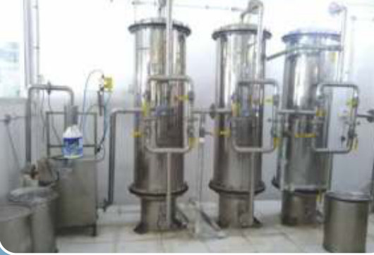 DM plant installation